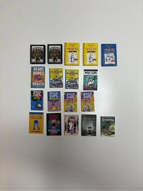 Mini brand books series one and two